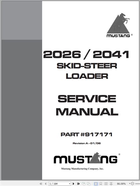 mustang 310 skid steer manual|2026 mustang skid steer parts.